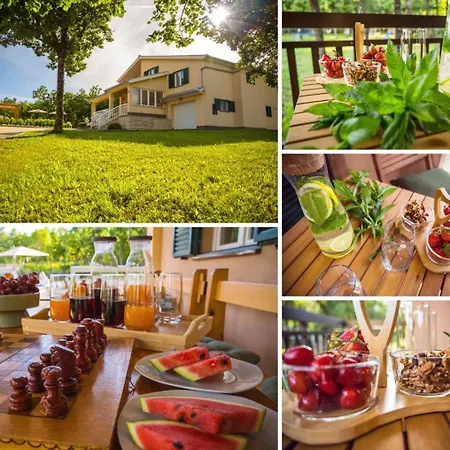 Villa Holiday 'old Oak' - With Pool, Garden With Fresh Vegetables And Private Forrest! Imotski